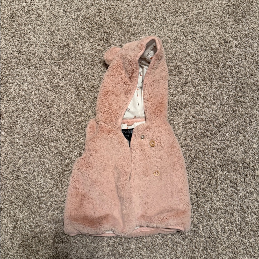 Cynthia Rowley Pink Fleece Kids Hat